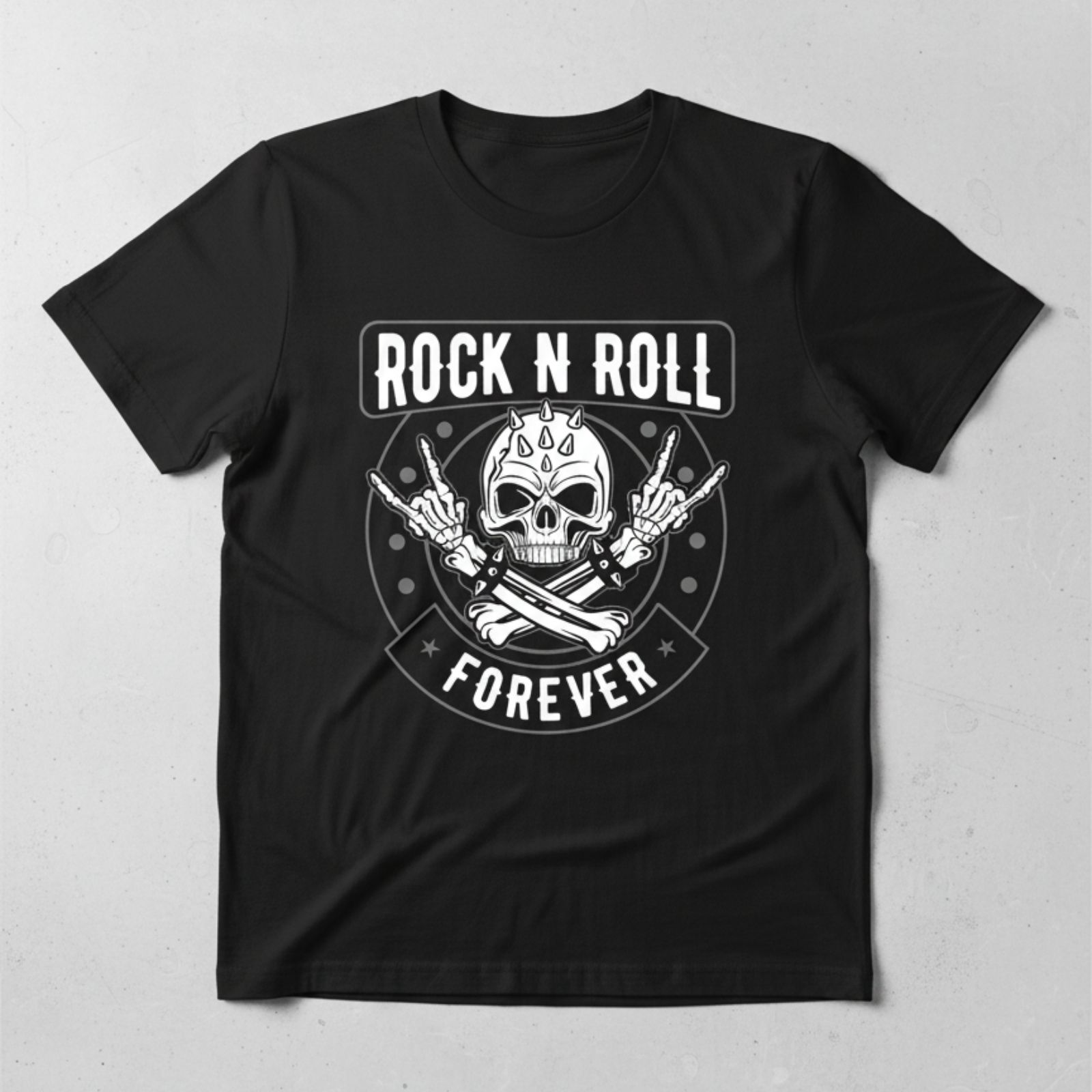 Rock N Roll Forever Skull Tee.jpg Rock N Roll Forever Skull Tee.jpg