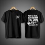 Straight Since Birth Funny Sarcastic Pride Graphic Top.jpg