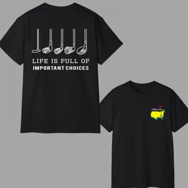 The Masters Premium Golf T Shirt New Edition Master Golfing Tee 100 Cotton Tournament Style Shirt Made in USA.jpg