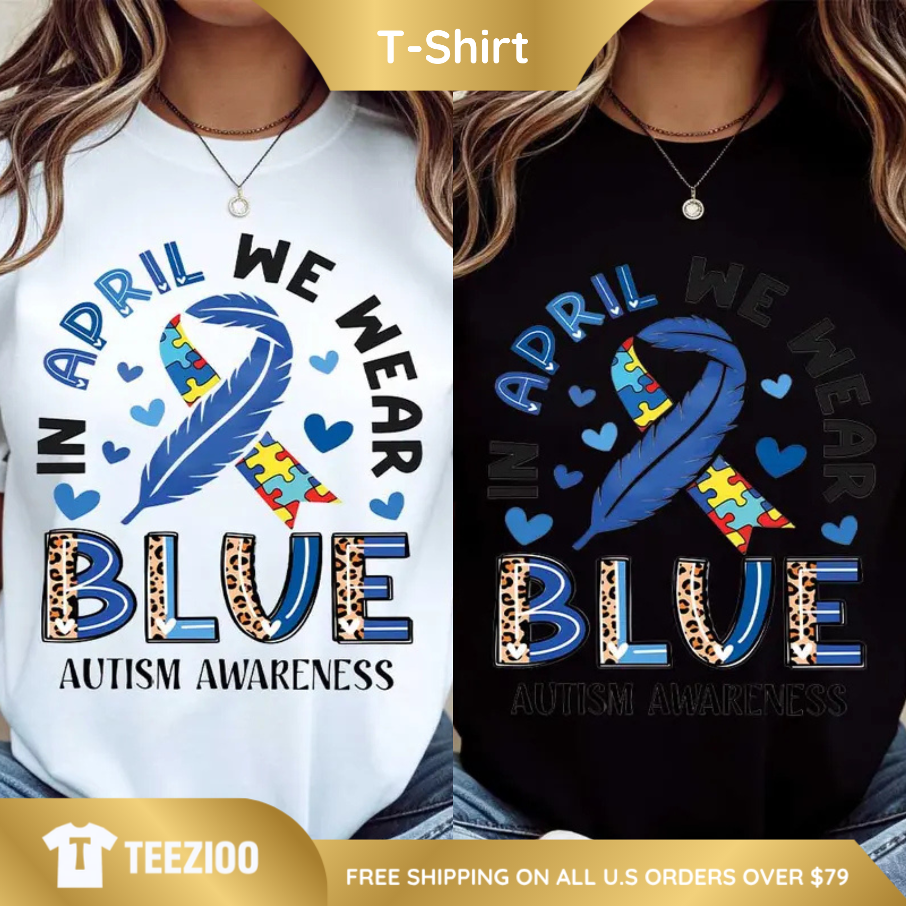 Wear Blue Autism Awareness Graphic Shirt.png Wear Blue Autism Awareness Graphic Shirt.png