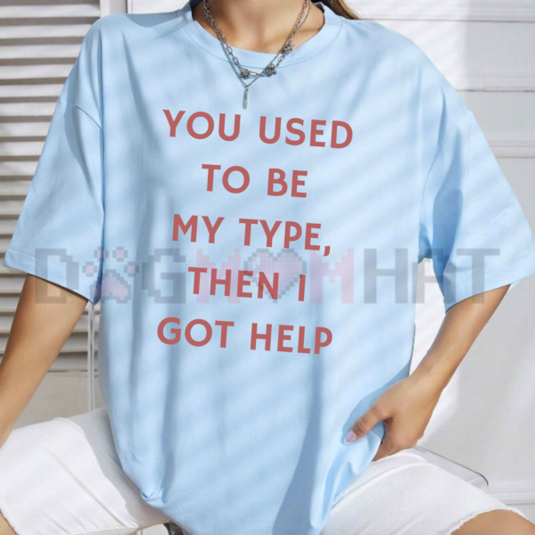 You Used To Be My Type Funny Quote Shirt.png